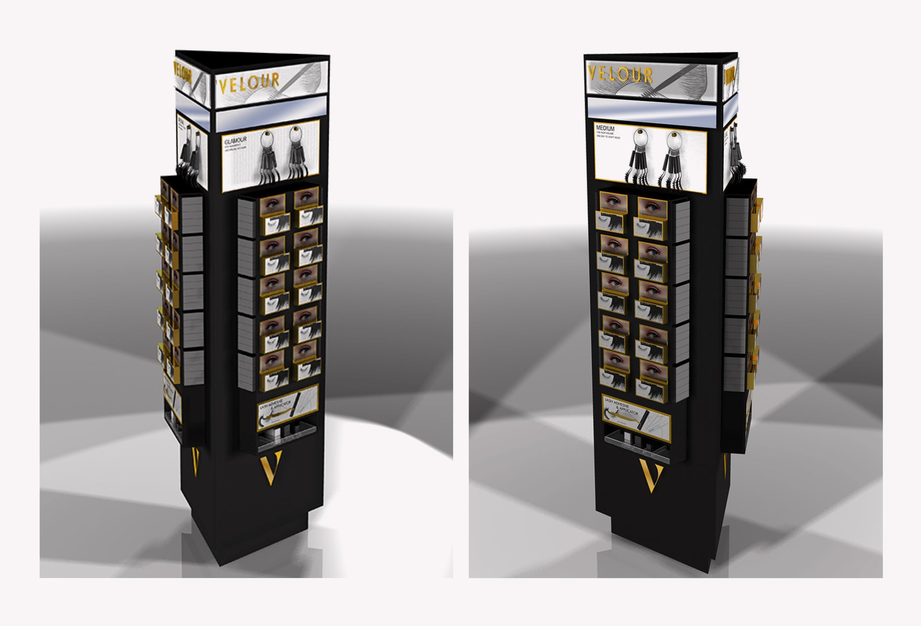 Floor Retail Display